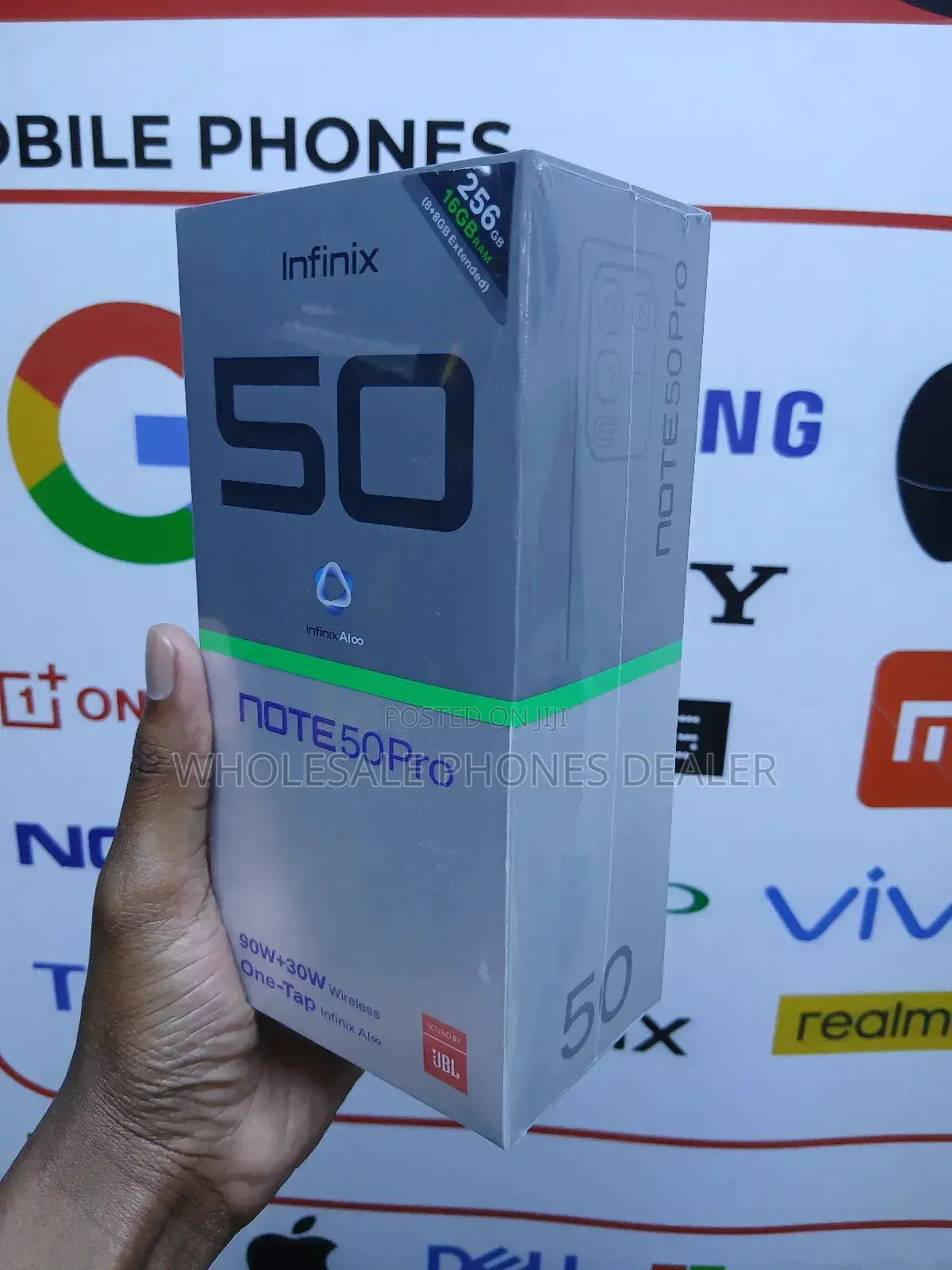 New Infinix Note 50 Pro 256 GB Gray
