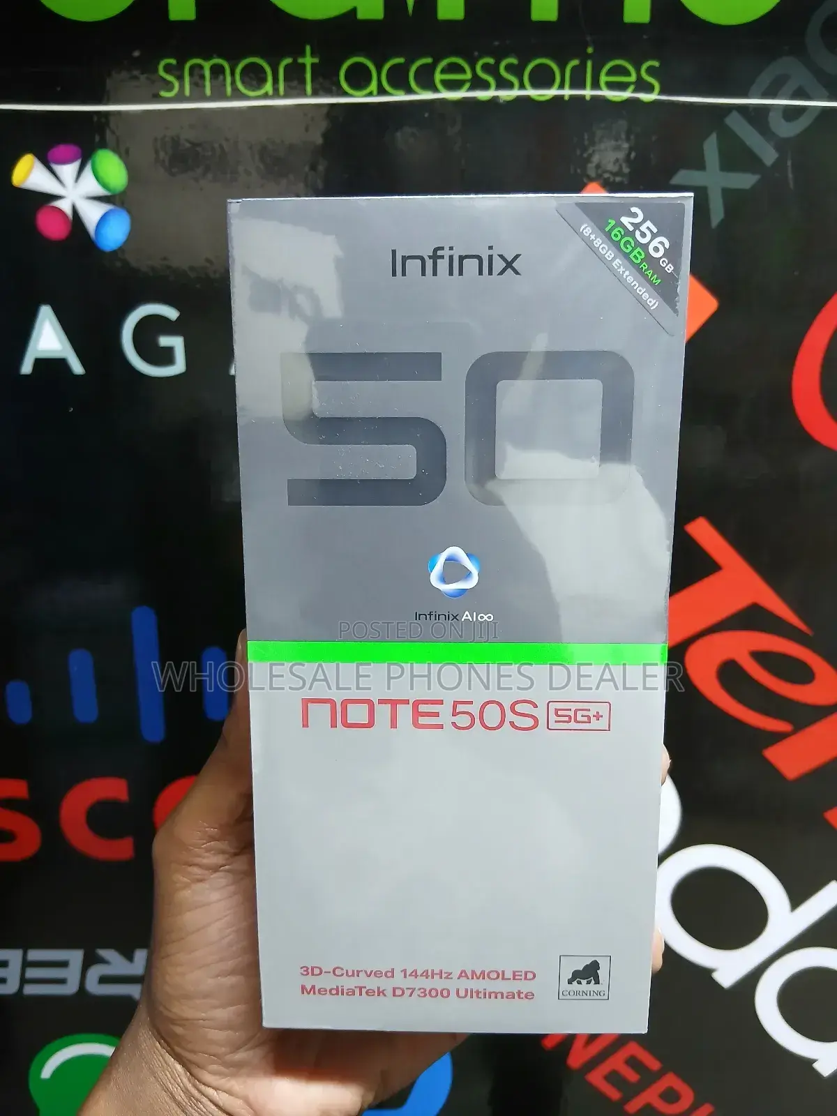 New Infinix Note 50s 256 GB Red