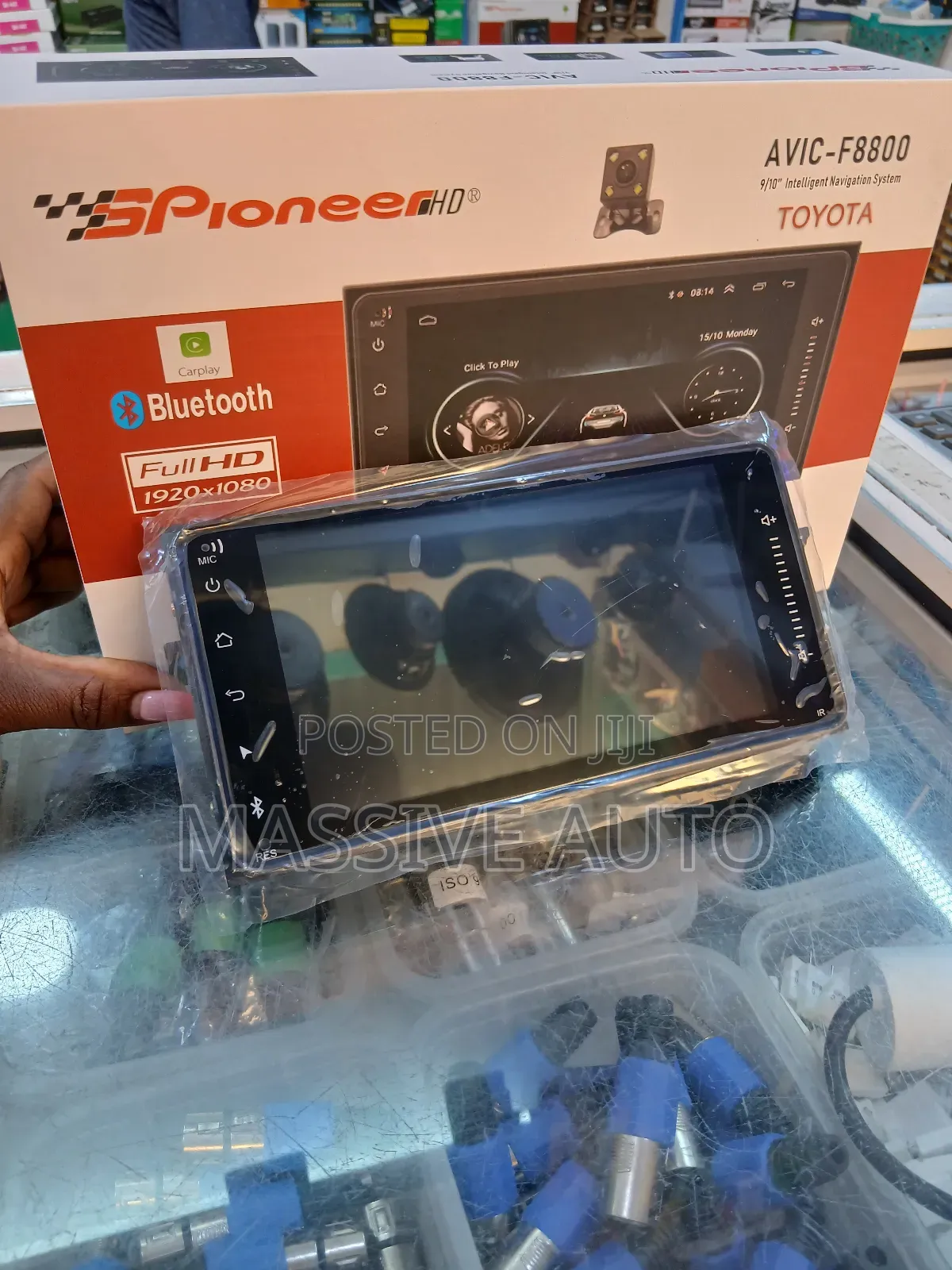 8inch Spioneer Android Car Radio With Reverse Camera 4/64gb