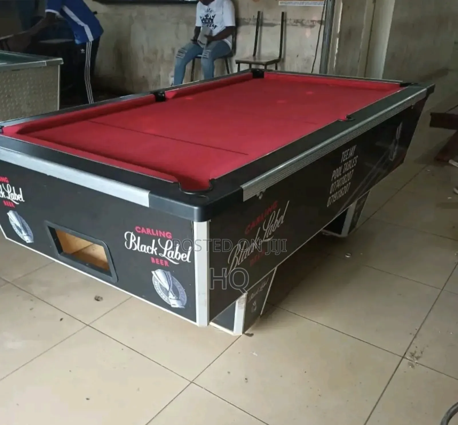 Pool Tables Model Nysd_5432_jd Red With Customized