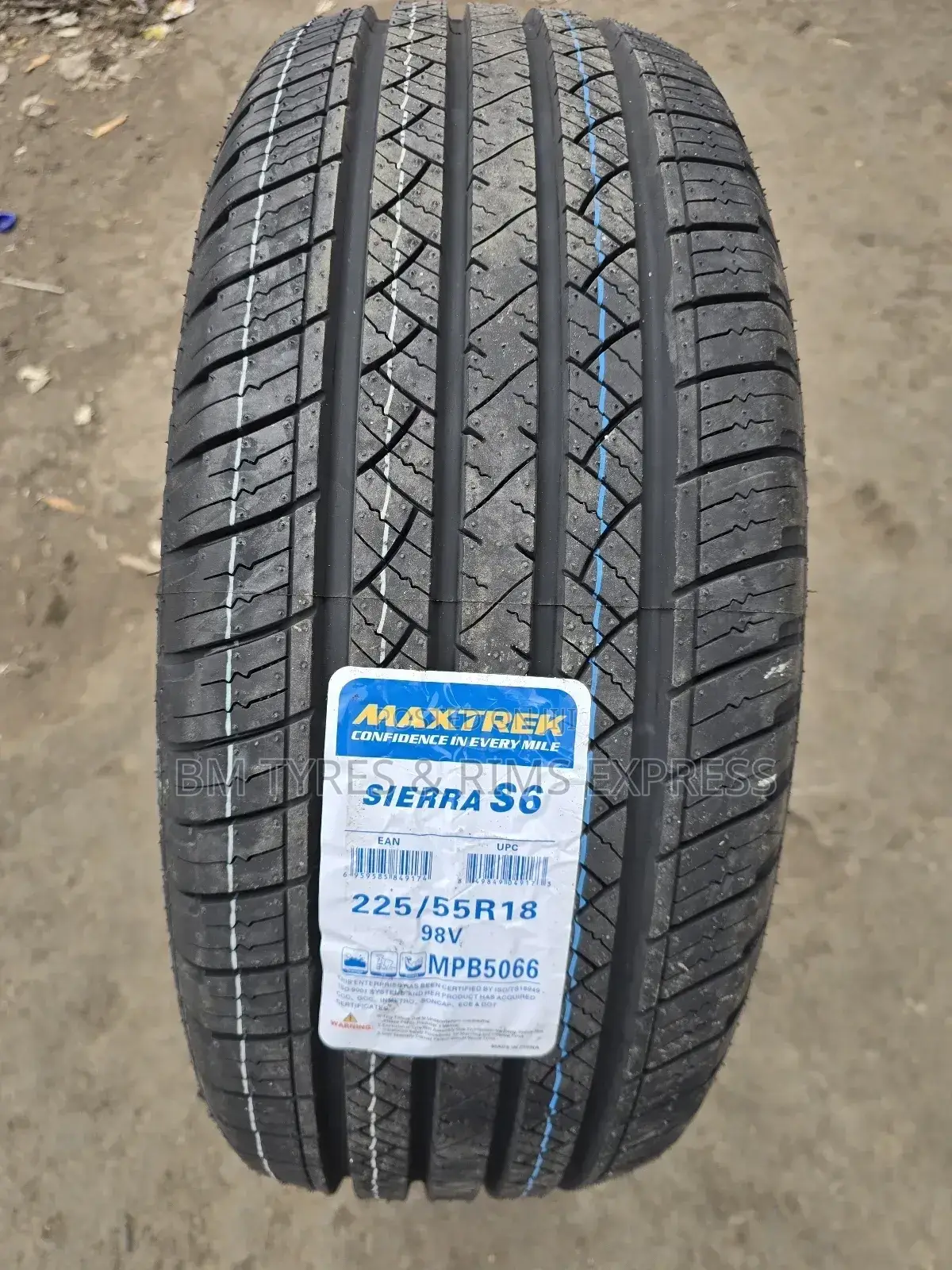 225 /55 R18 Maxtrek Tyres (Sierra S6)