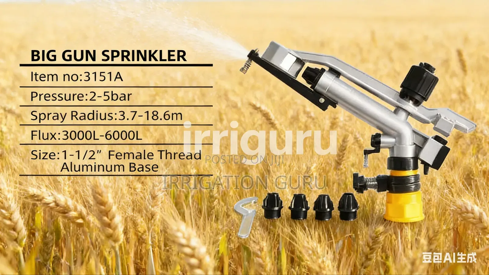 Aqua Cannon Rain Gun