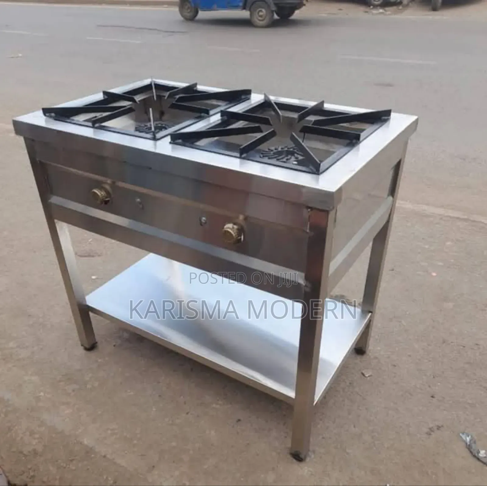 Industrial Gas Cooker Two Burner