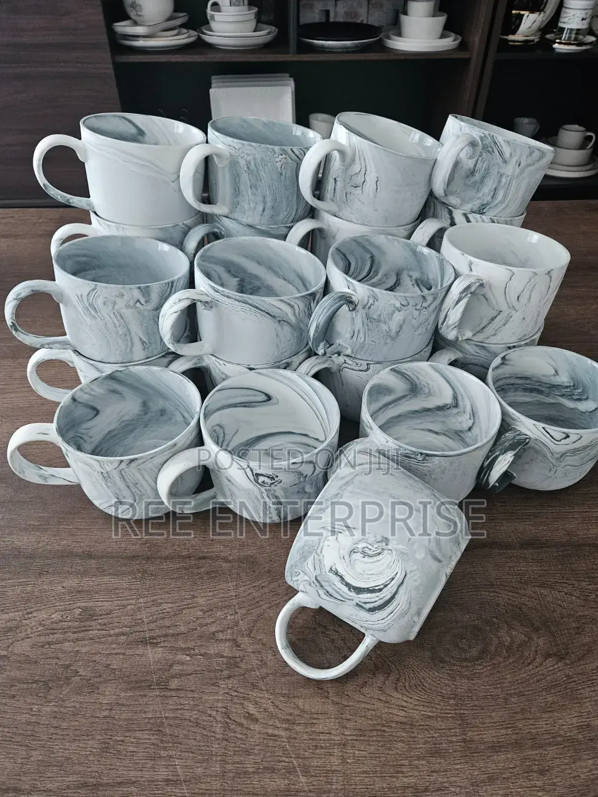 High Quality Gray Ceramic Mug/Soup