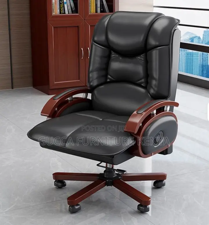Leather Executive Reclining Manager Seat