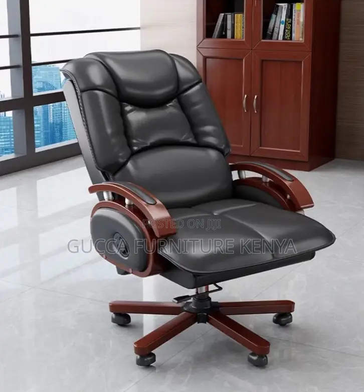 Leather Executive Reclining Manager Seat