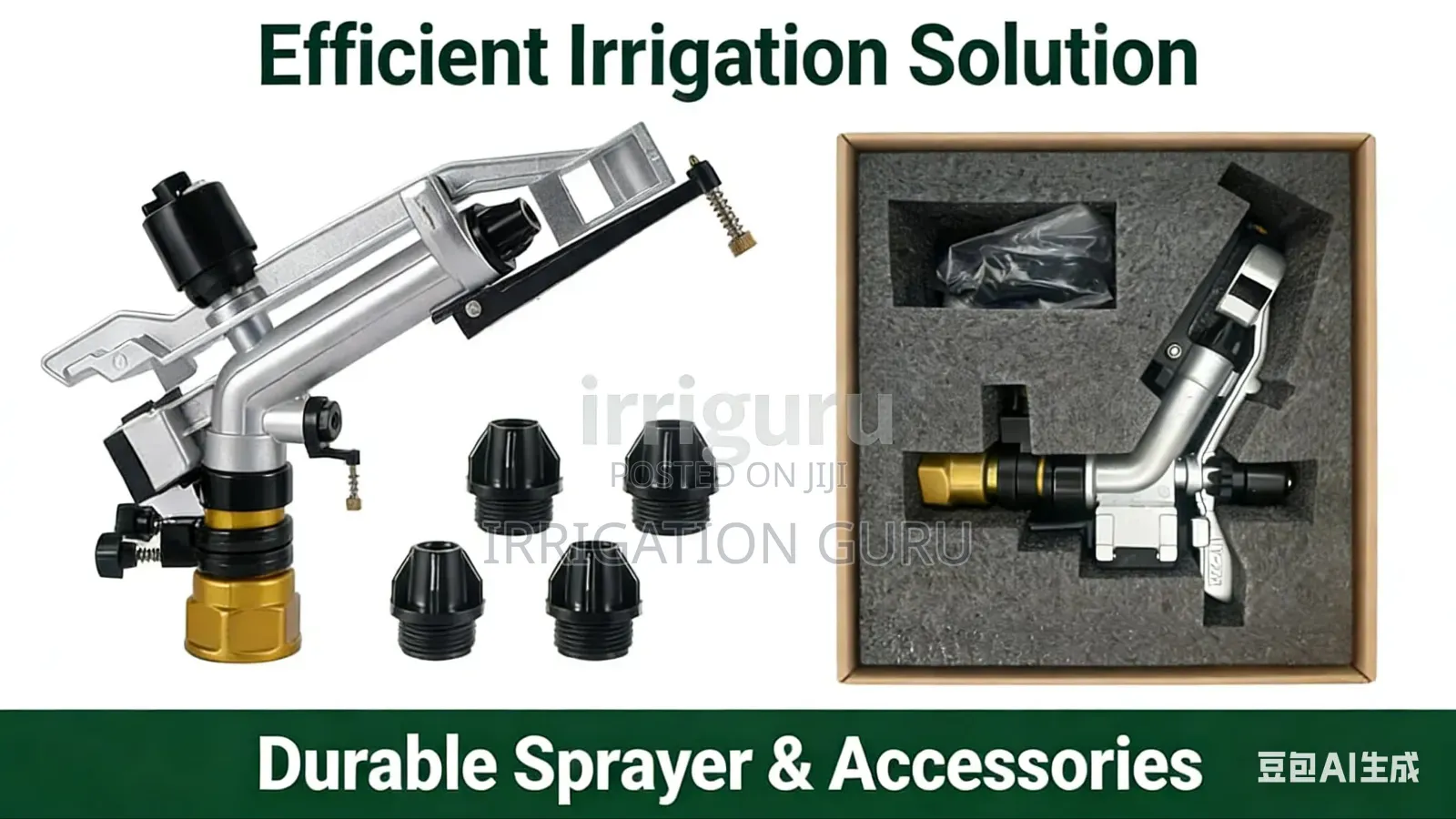 Even Spraying Irrigation Sprinkler