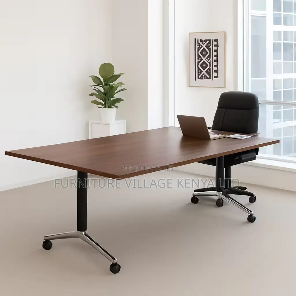 Boardroom Table; 2.4m Foldable Boardroom Table