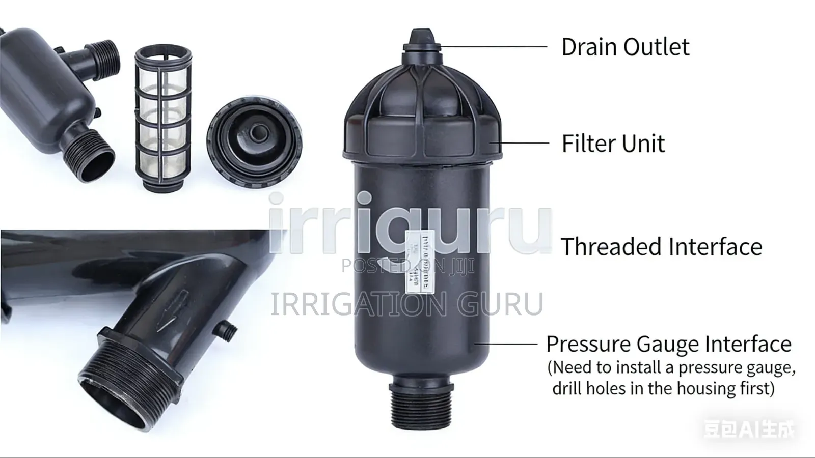 Sediment Stop Hdpe Filter