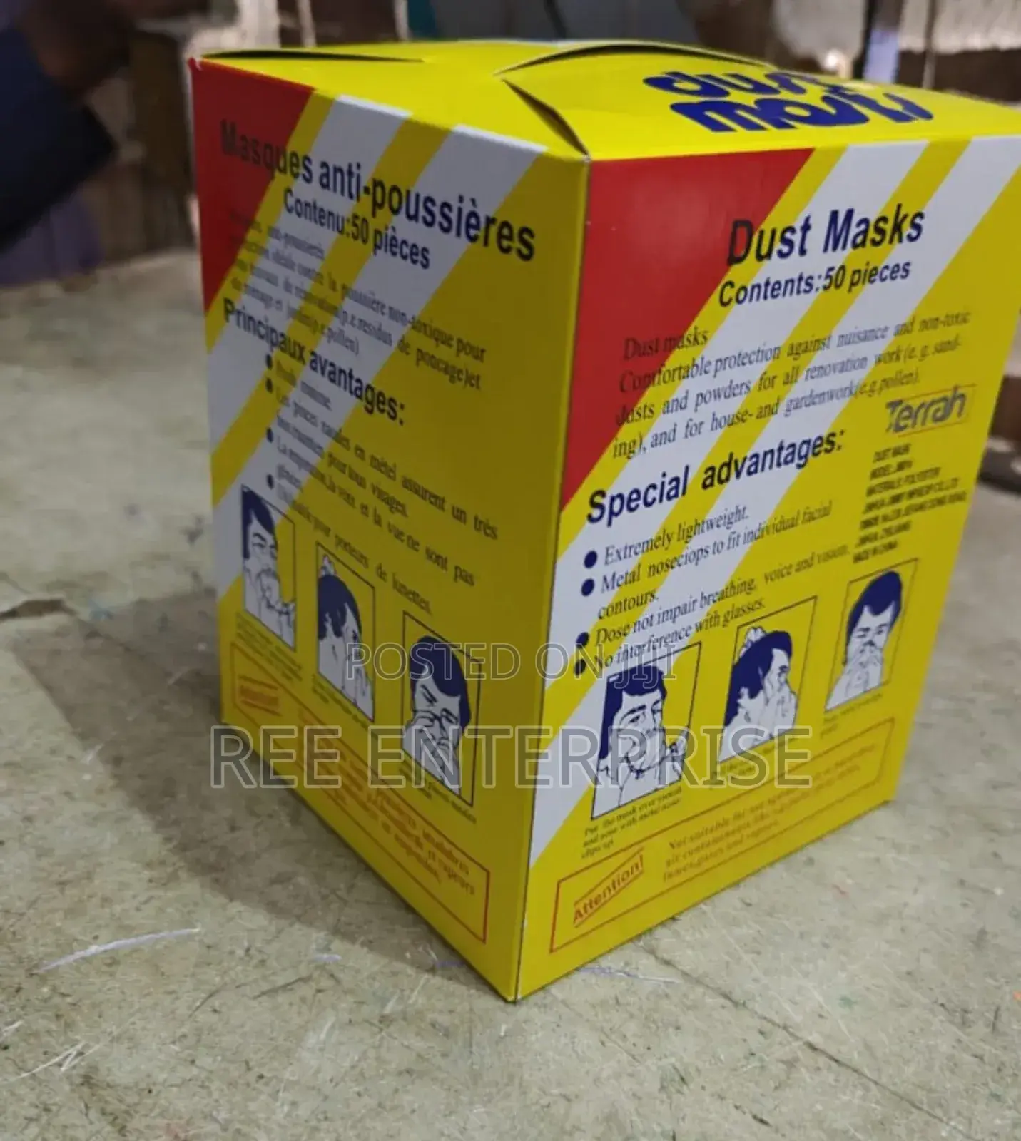 50 Pieces Dust Mask Now Available