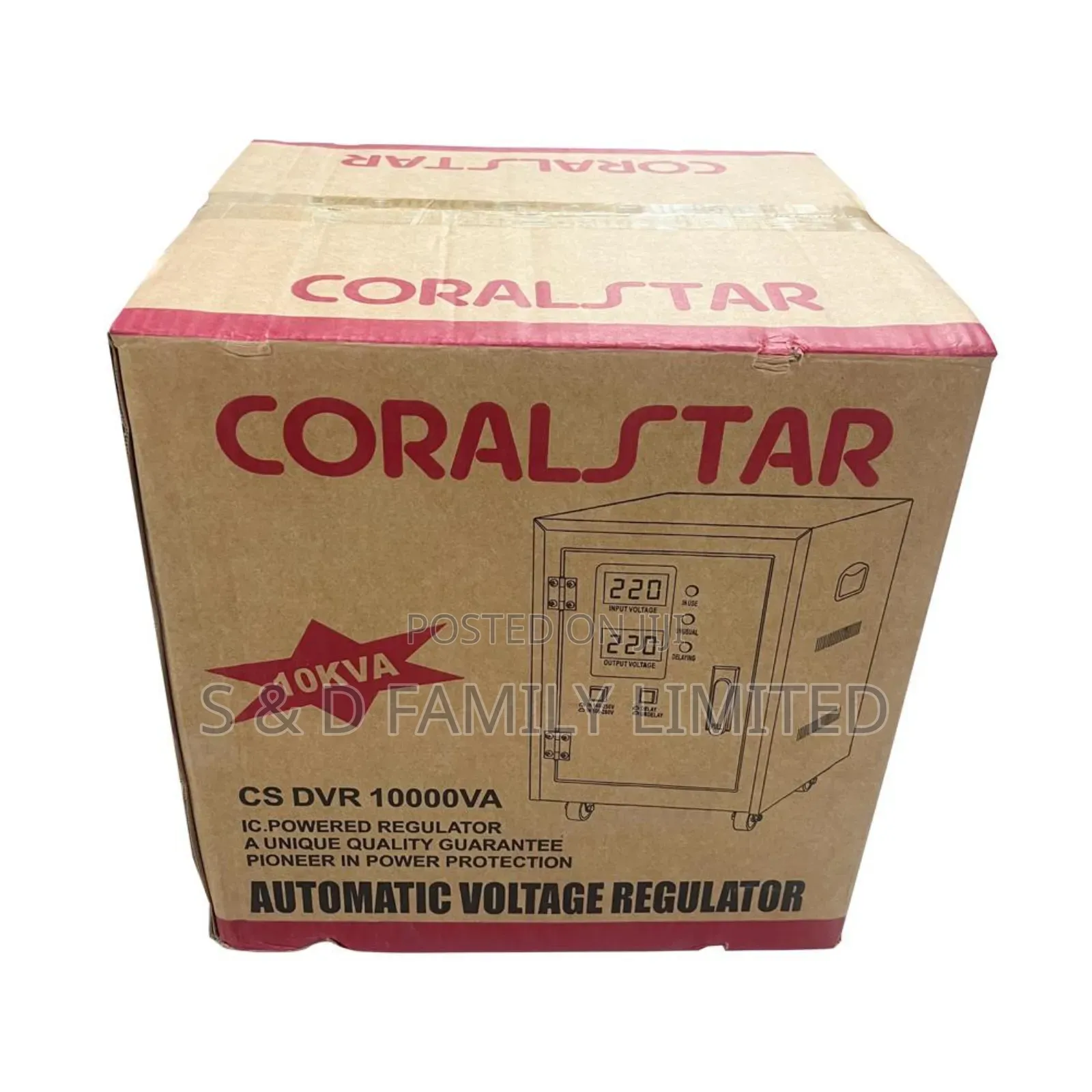 Coralstar 10kva Voltage Regulator