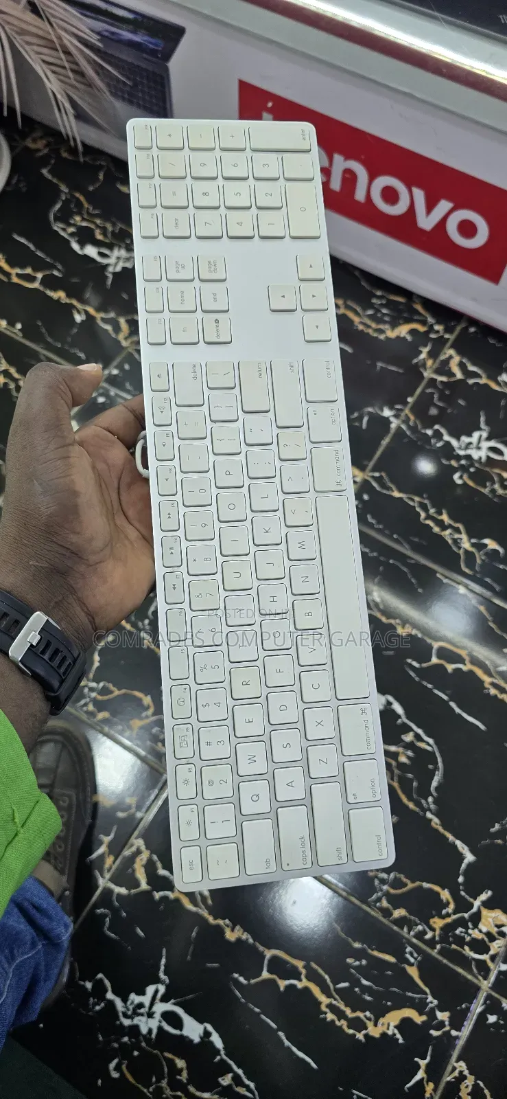 Apple Wired Aluminum Keyboard, Identified by the Model Number A1243