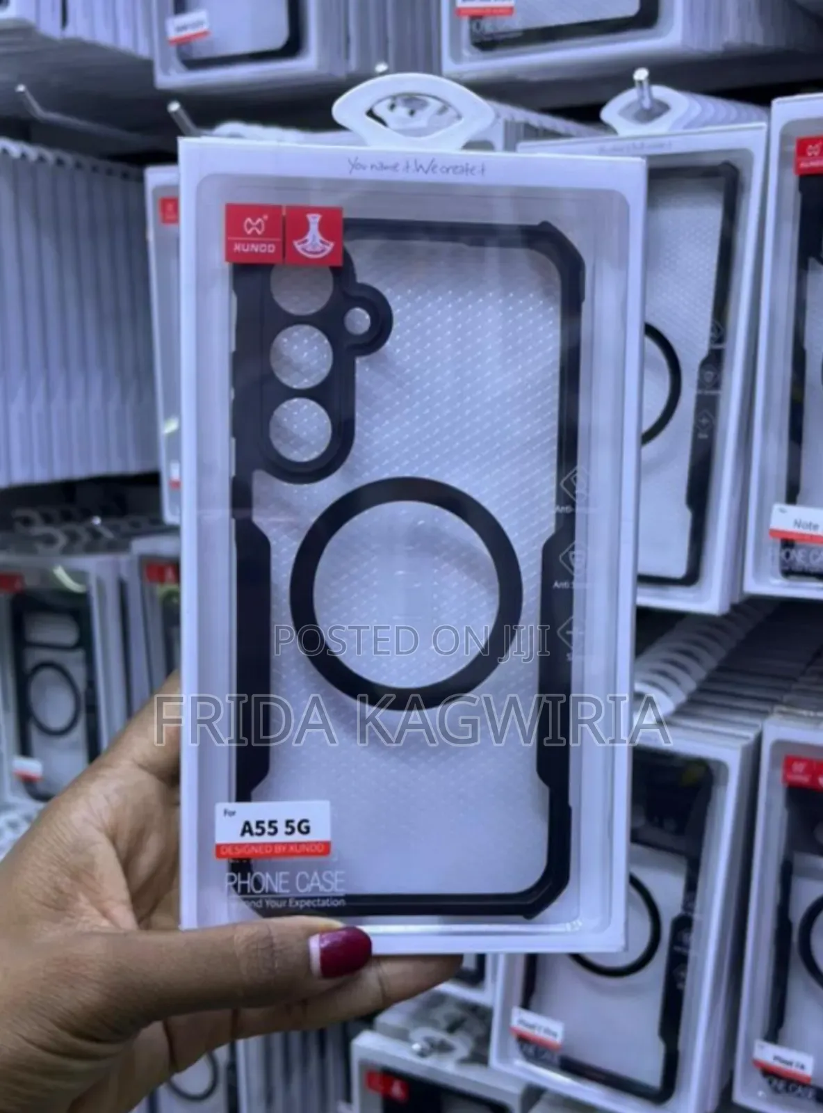 Samsung A55 Xundd Shockproof Clear Back Cover