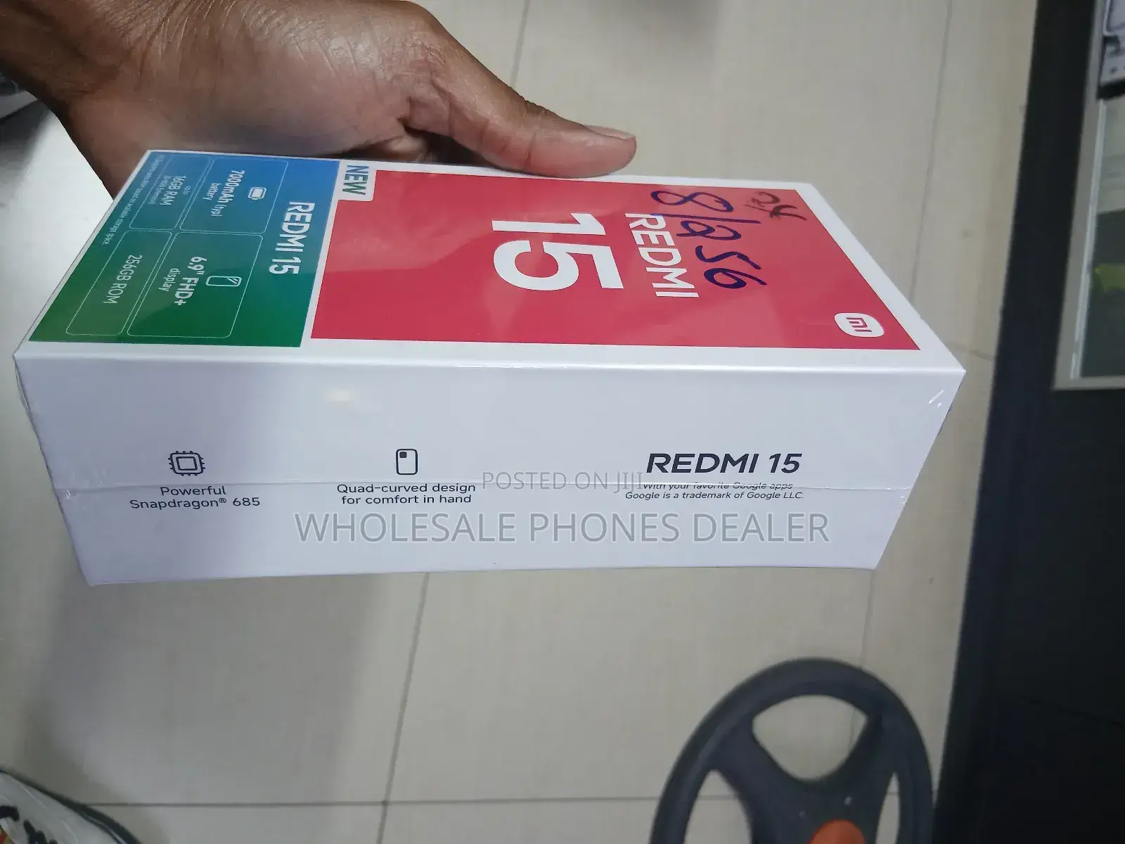 New Xiaomi Redmi 15 256 GB Black