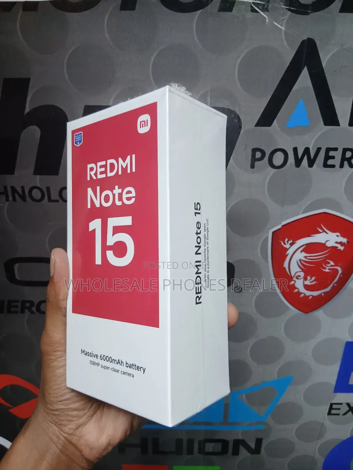 New Xiaomi Redmi 15 256 GB Red