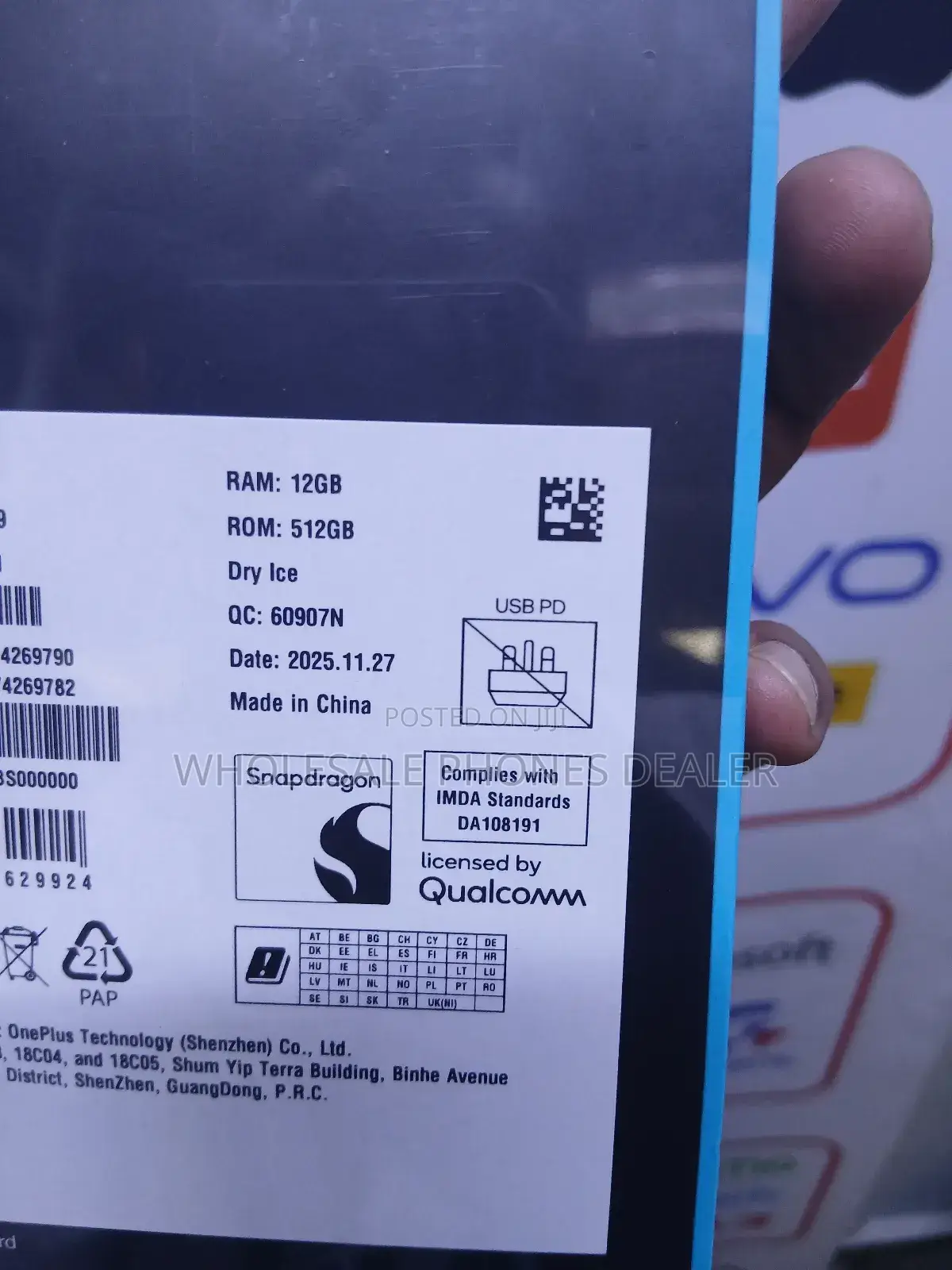 New OnePlus Nord 5 512 GB Black