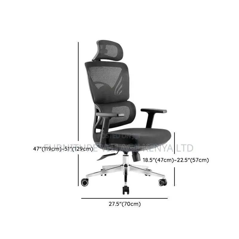Office Chair; Orthopedic Reclining Office Chair