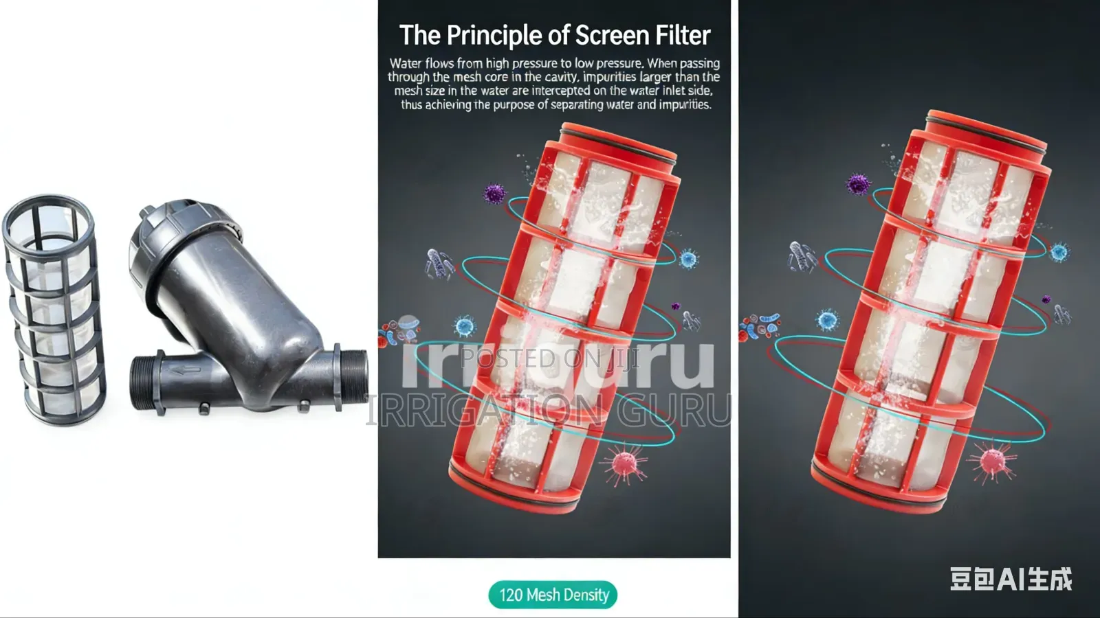 Cylindrical Screen Filter
