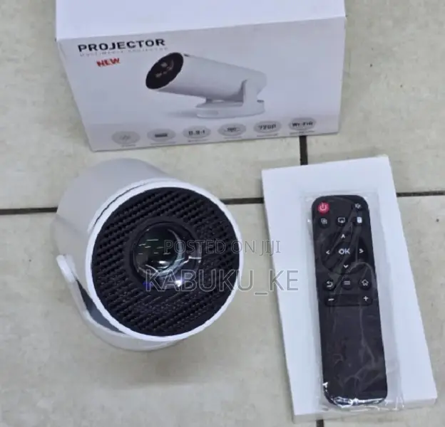 Hy300ultra Portable Projector With Wifi 6 And Bluetooth