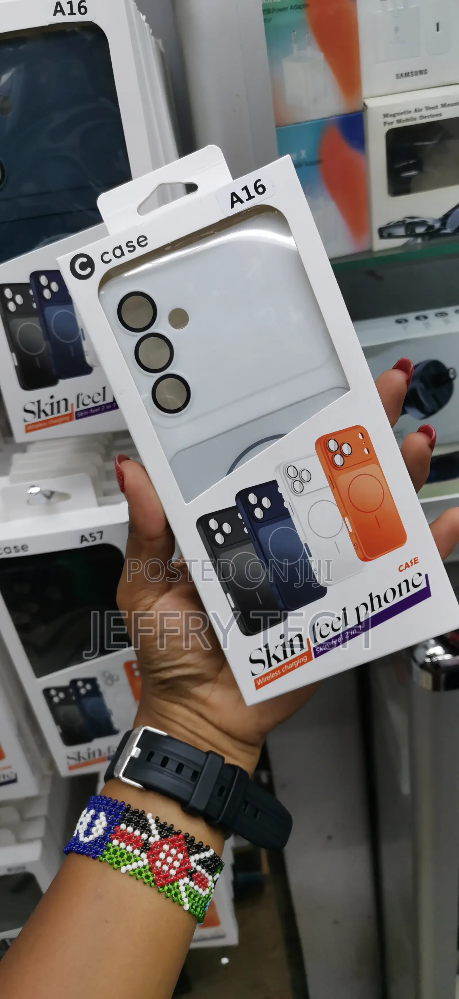 Mactile Samsung Galaxy A16 Matte Finish Stylish Magnetic Case
