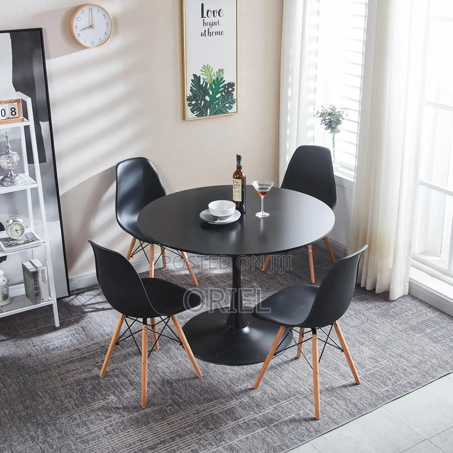 Dining Set : 4-Seater Eames Dining Set