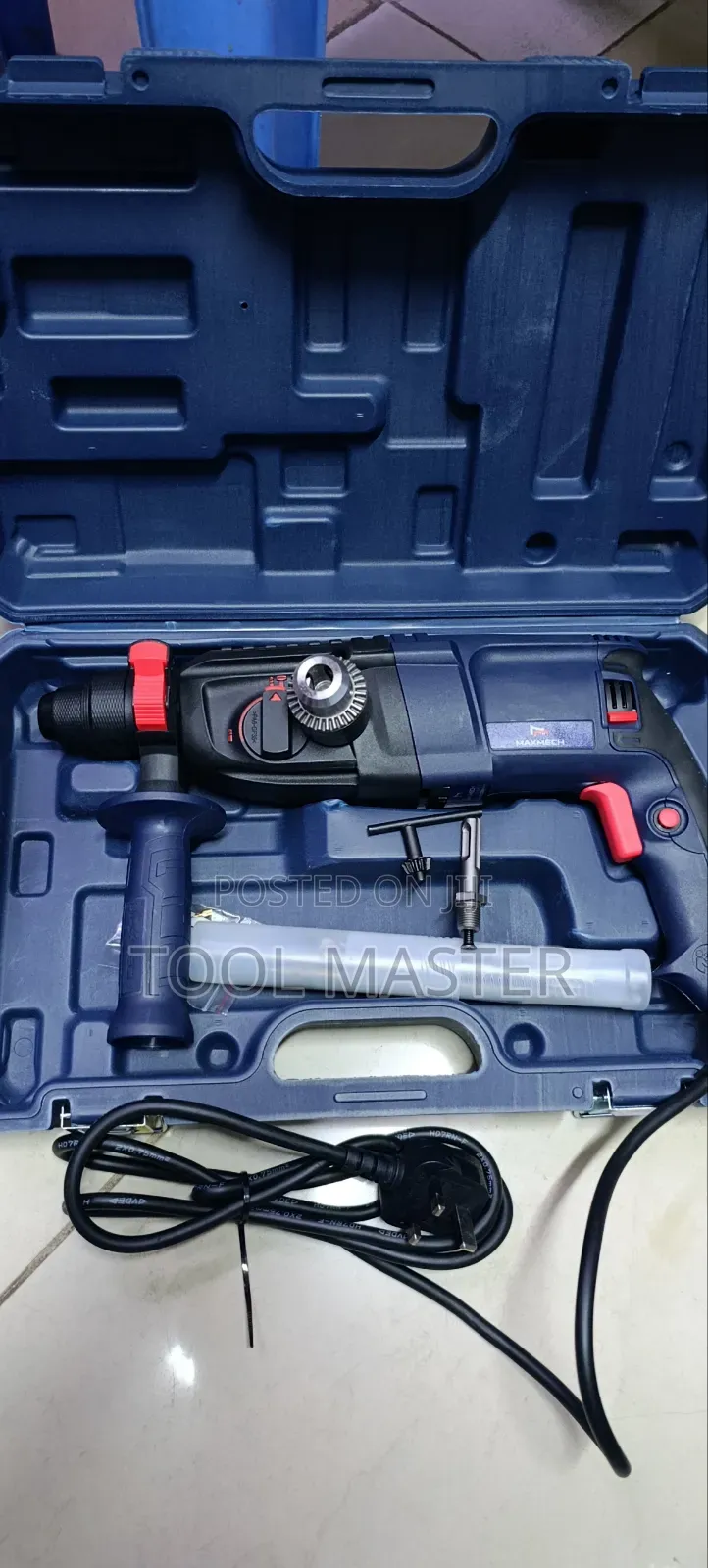800watts Electric Routery Hummer/Double Chuck Maxmech Rotary Hummer