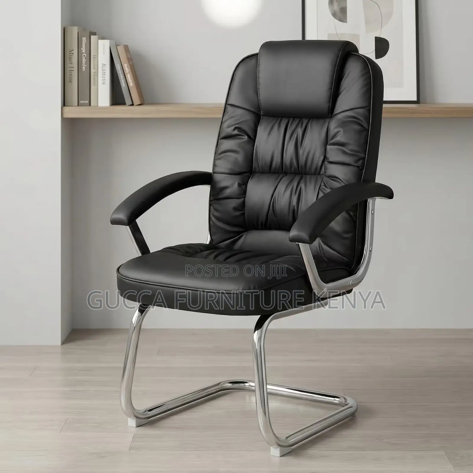 Modern Leather Office Ergonomic Conference Chair