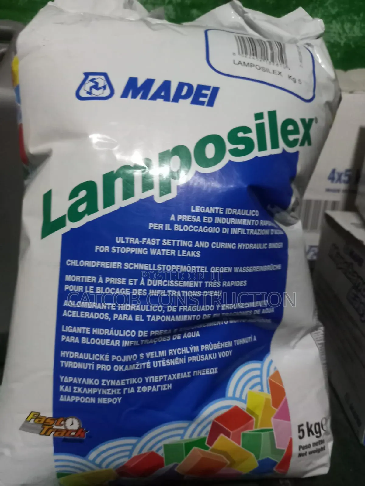 Lamposilex – High-Strength Waterproofing Concrete Additive