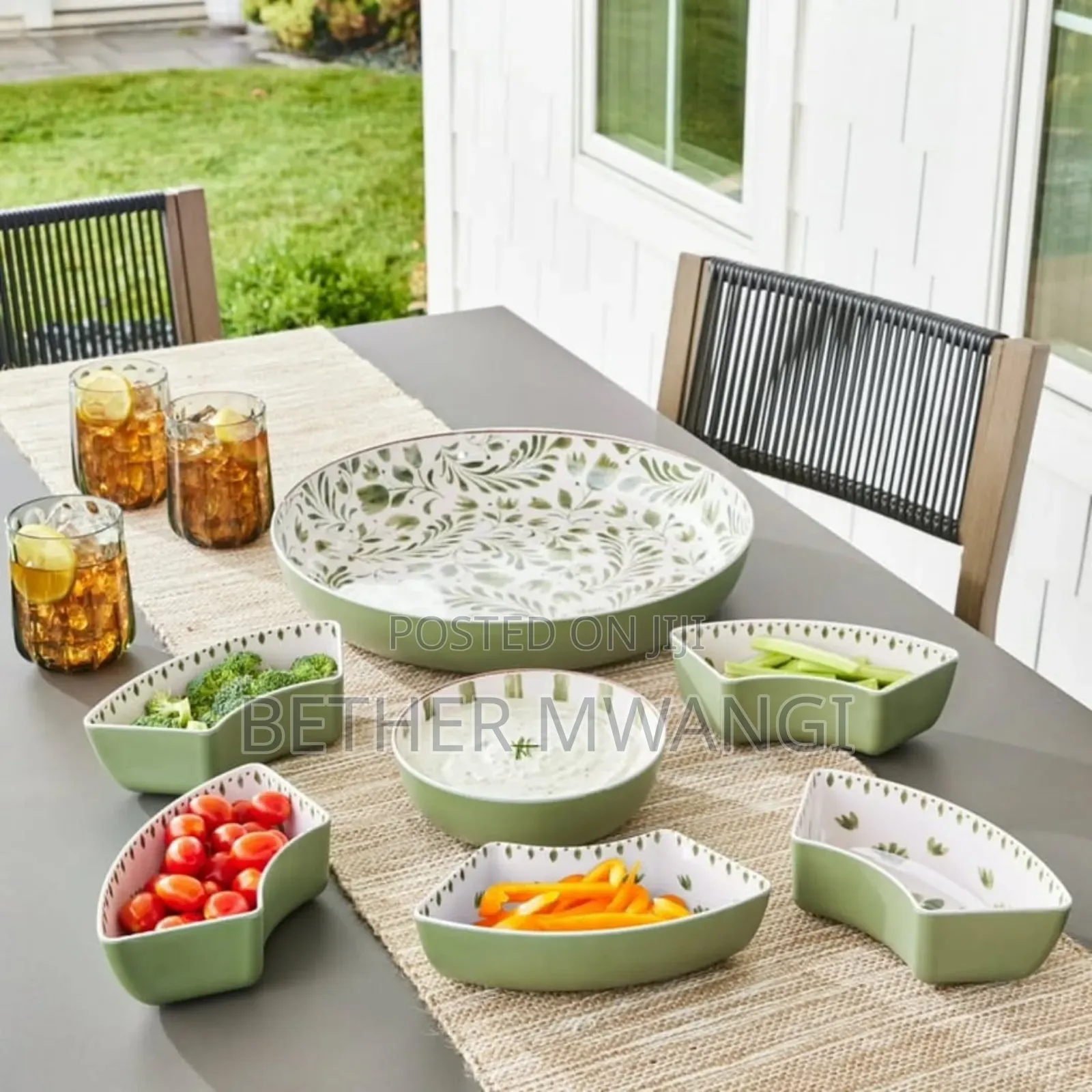 Melamine Chip And Dip Tray In Kenya