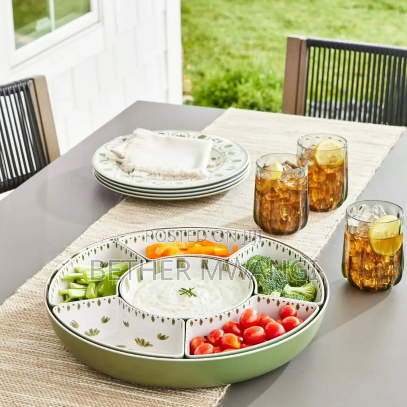 Melamine Chip And Dip Tray In Kenya
