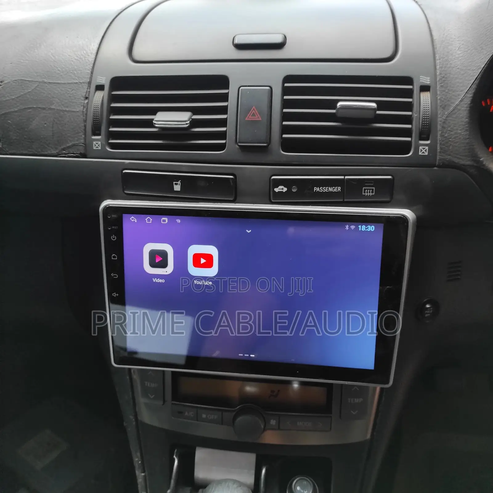 Toyota Avencis 2003-2011 Fitted With 9 Inch and Frame