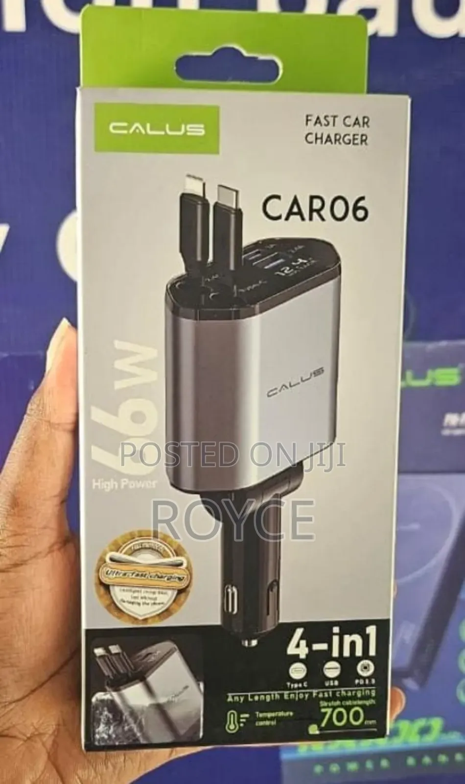 4 in 1 Fast Car Charger