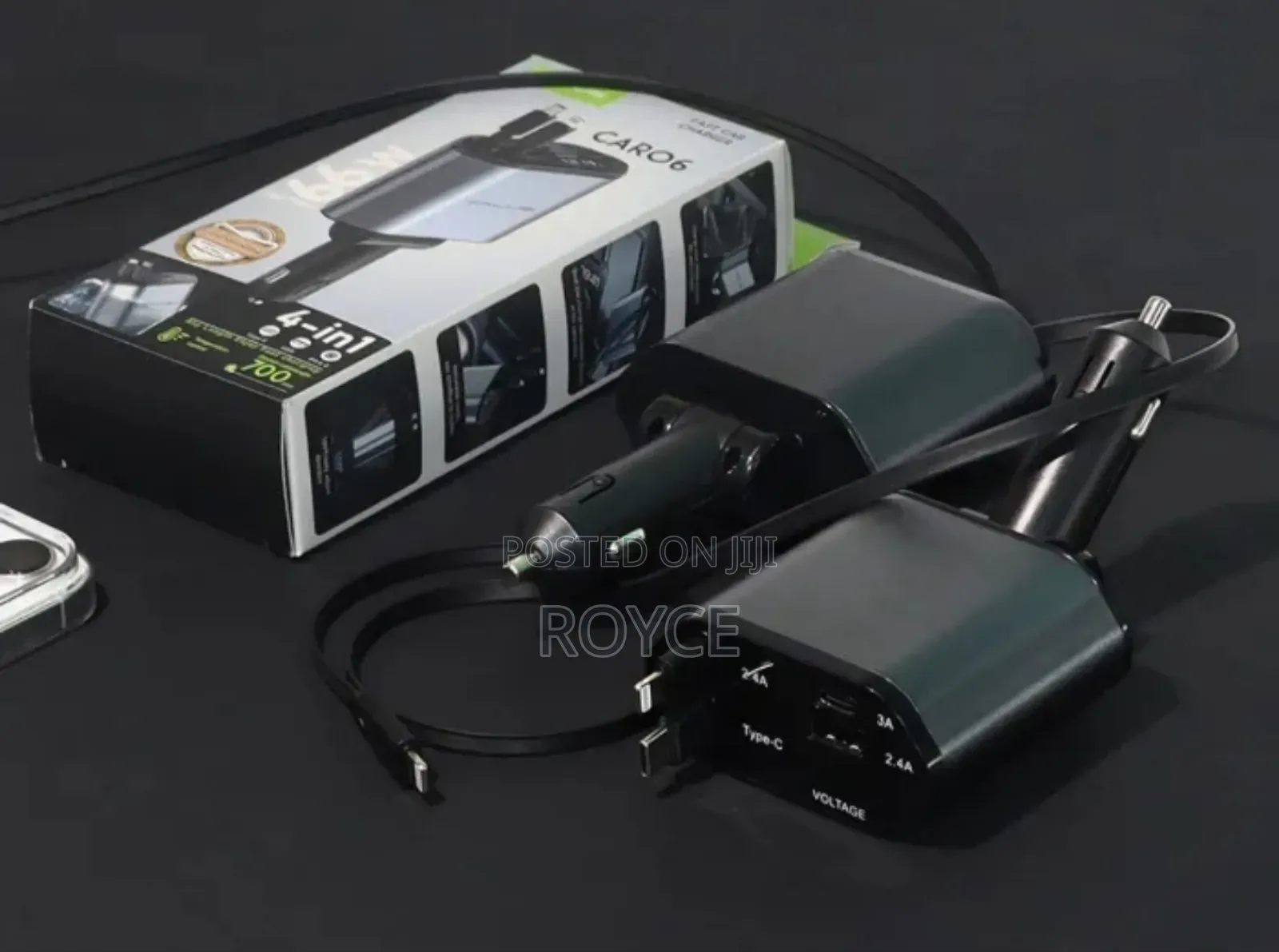 4 in 1 Fast Car Charger