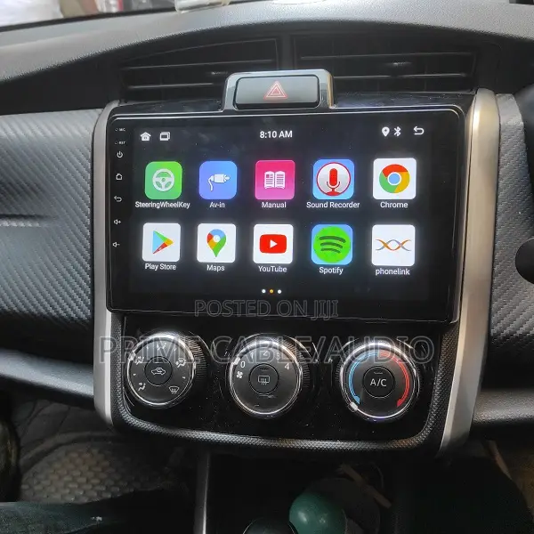 Toyota Fielder/Axio 2014+ Fitted With 9 Inch Android Radio Plus Frame