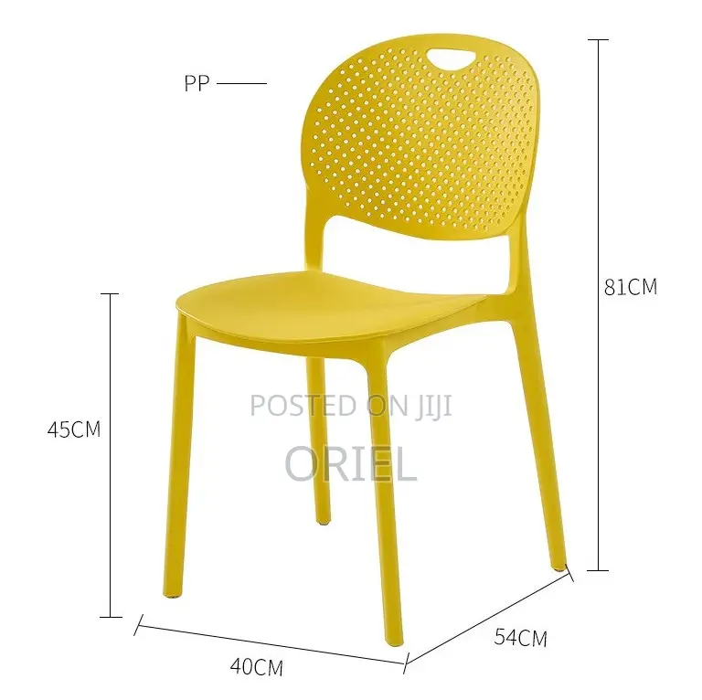 Home Chairs; Scandinavian Inspired Plastic Dining Chair
