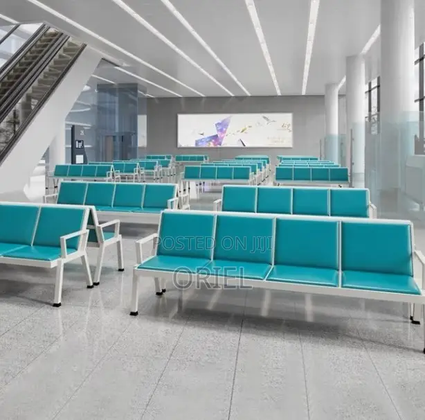 Office Benches; Triple Seat Office Reception Waiting Chair