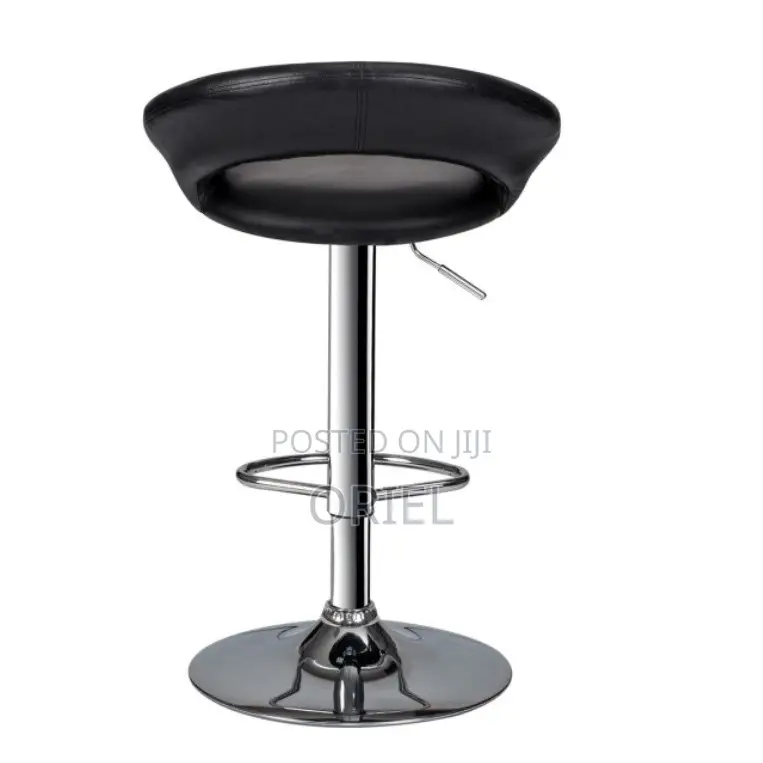 Home Chairs; Padded Leather Adjustable Counter Height Stool