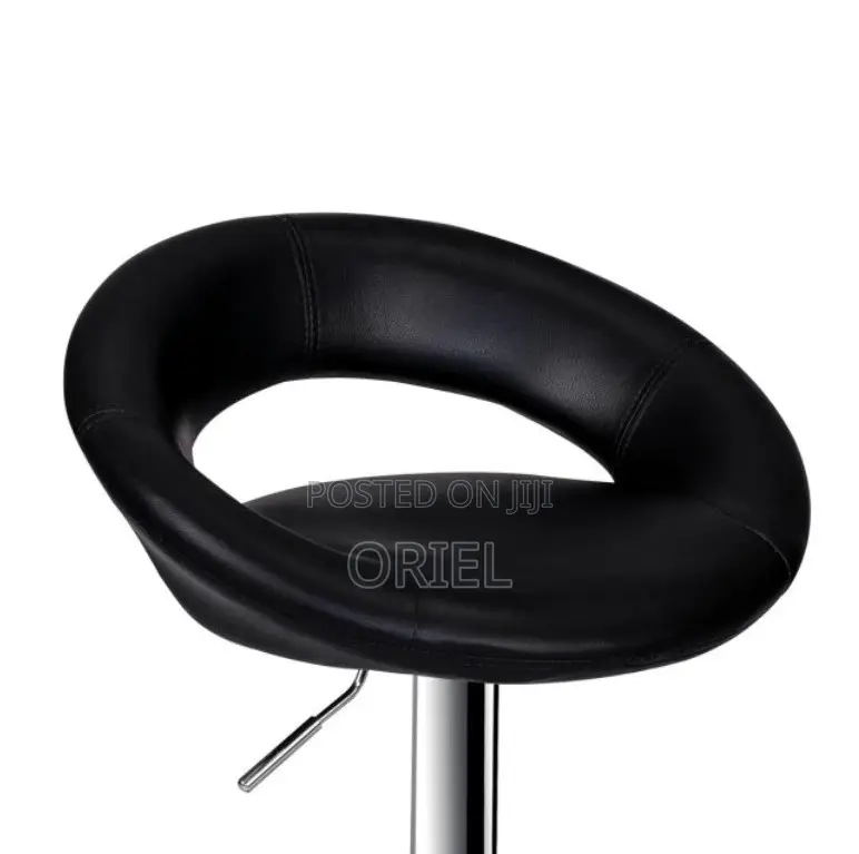 Home Chairs; Padded Leather Adjustable Counter Height Stool