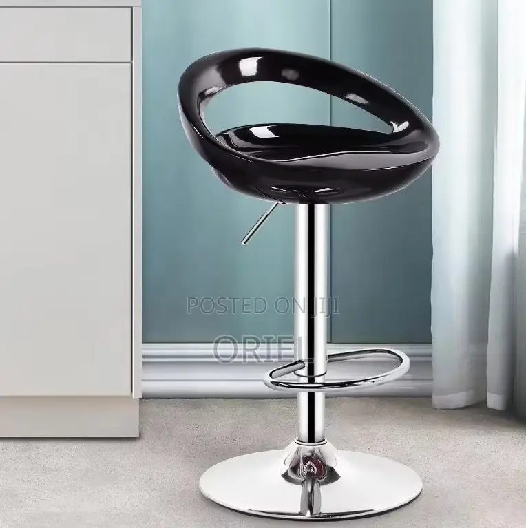 Home Chairs; Padded Leather Adjustable Counter Height Stool