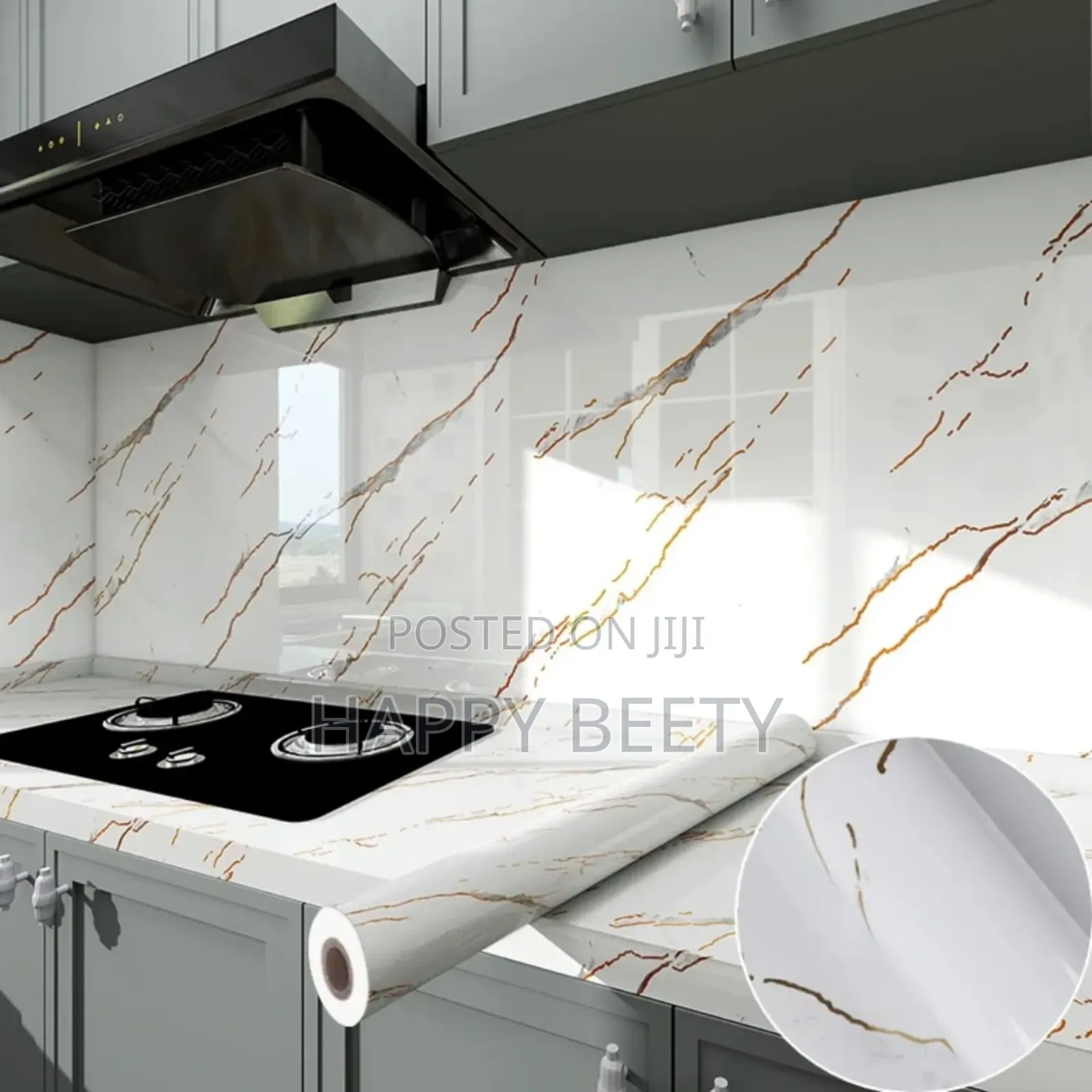 Gloss Self Adhesive Marble/Contact Paper