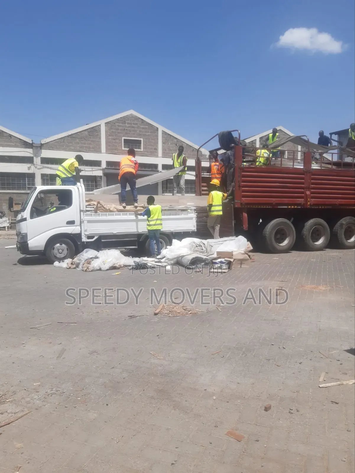 Transit Trailers for Cargo Delivery Are Ready Within Kikuyu Estates
