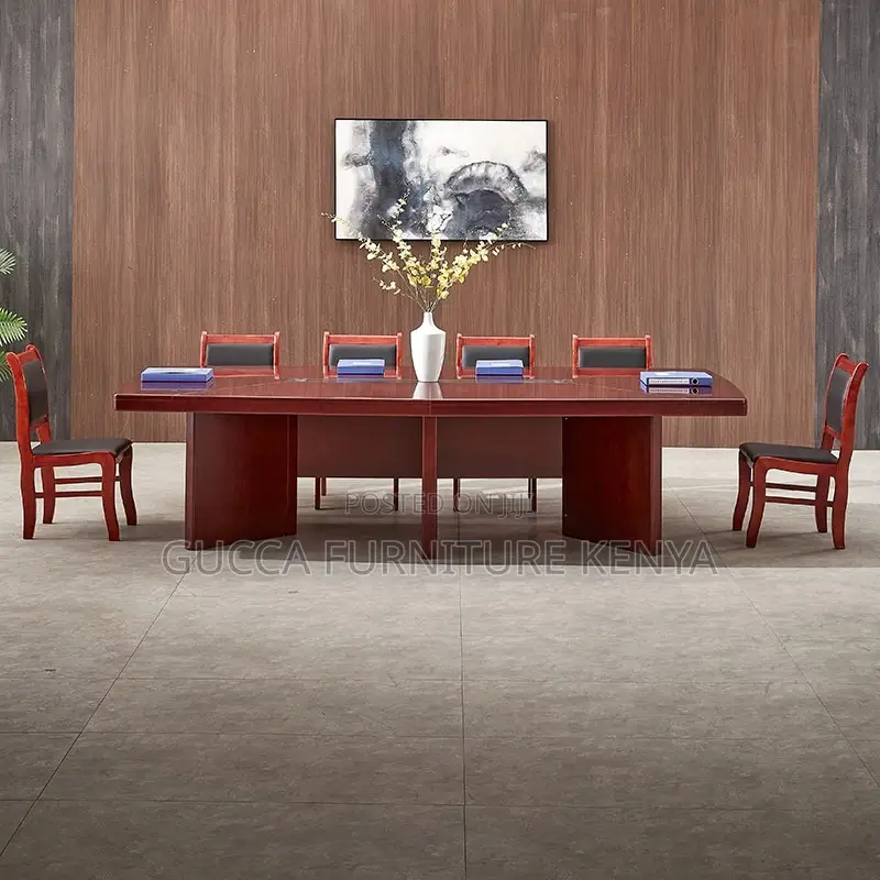 3-meters Mahogany Office Boardroom Table