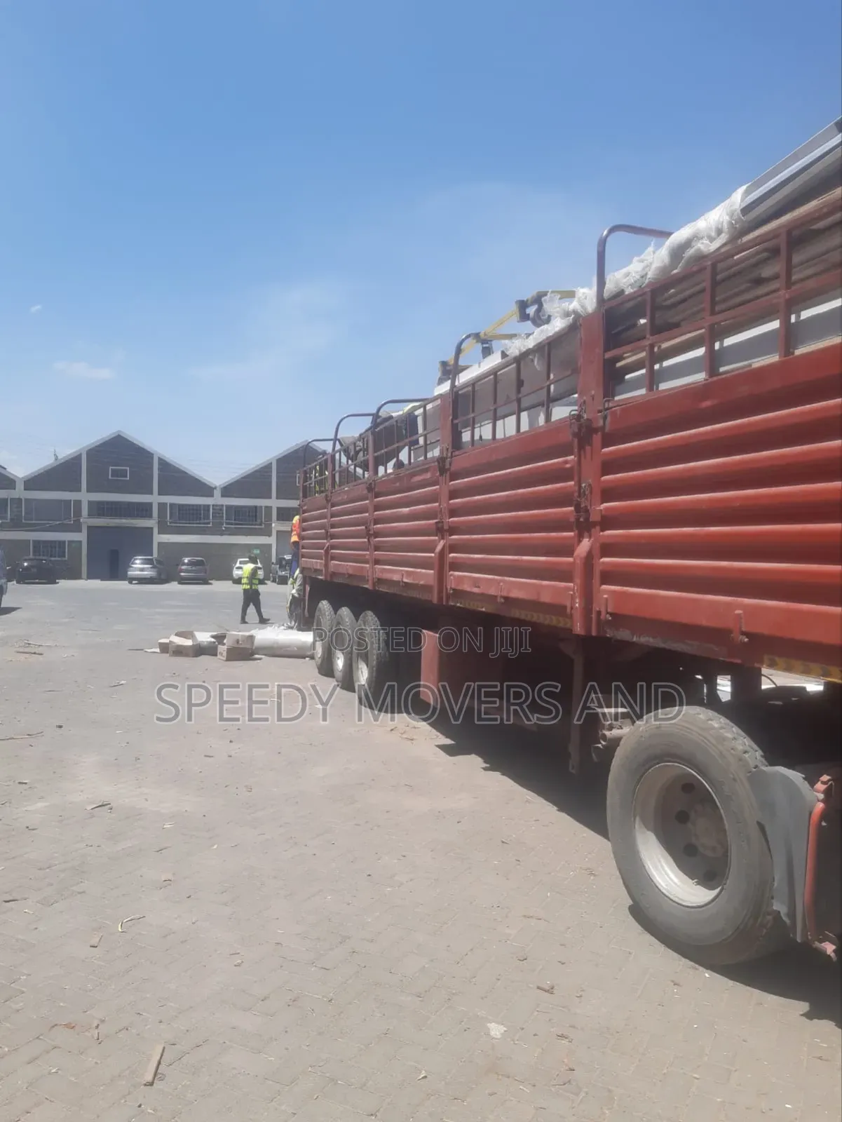 Trailers for Cargo Delivery and Logistics Are Ready Within
