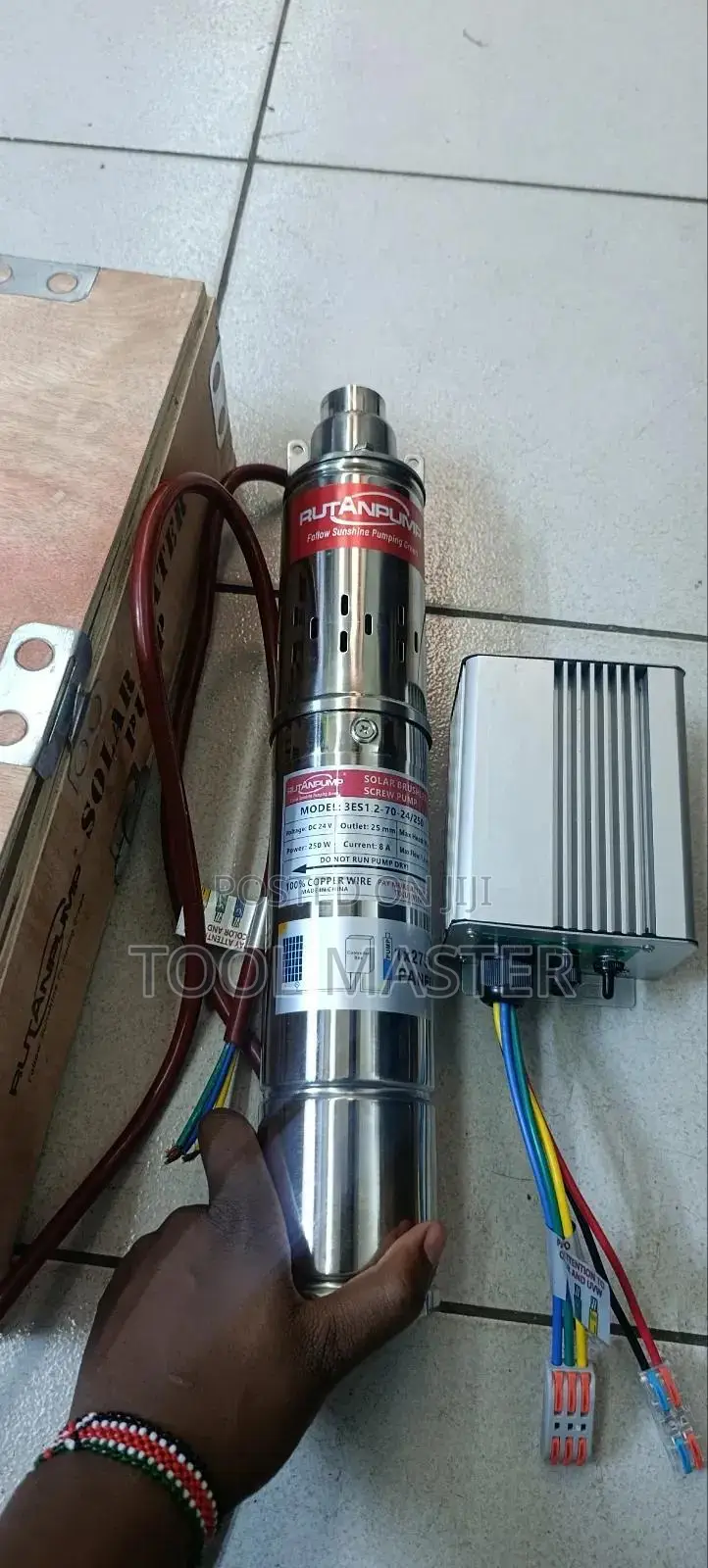 70m Head Brushless Solar Pump / Brushless Solar Water Pump 70m