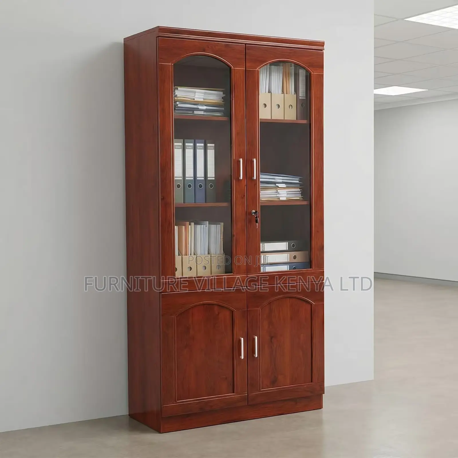 Office Cabinet; 2-door Wooden Office Cabinet