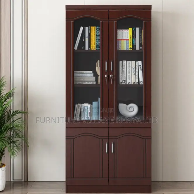 Office Cabinet; 2-door Wooden Office Cabinet