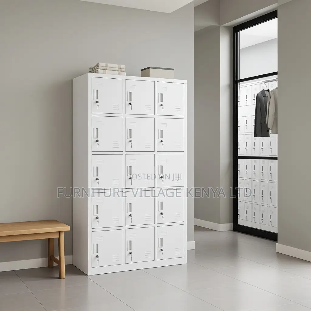 Office Cabinet; 15 Locker Staff/Student Office Cabinet