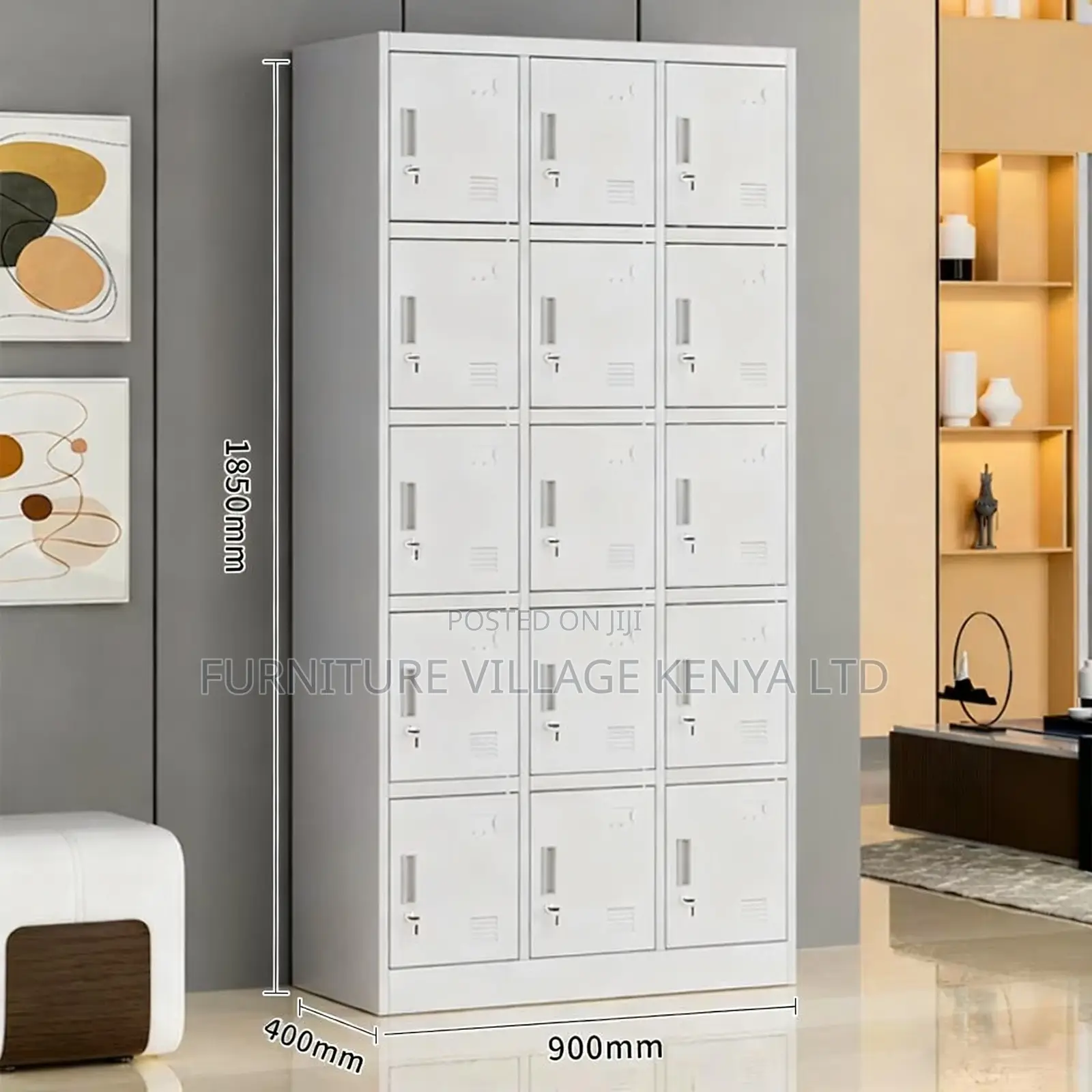 Office Cabinet; 15 Locker Staff/Student Office Cabinet