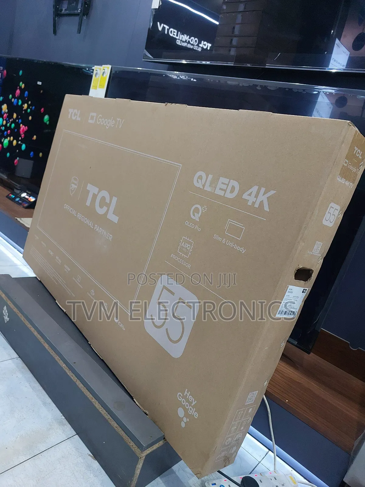 TCL 55 Inch 55c655 Qled Pro Ultra Hd Google Tv