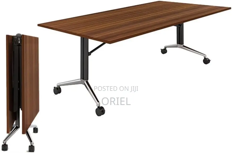 Modern Office Boardroom Table : Foldable Conference Table